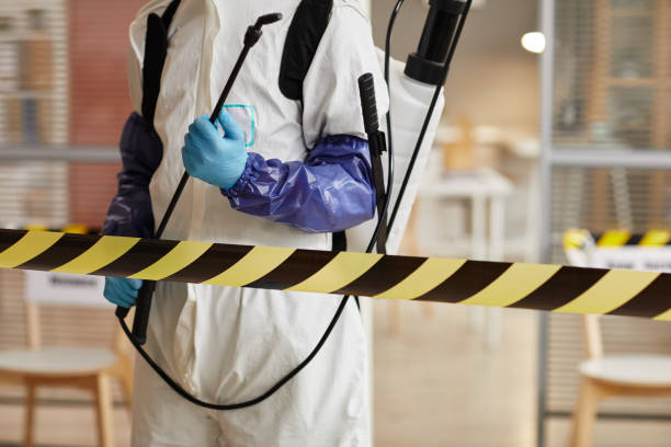 Professional Biohazard technician working in Midland Park, NJ